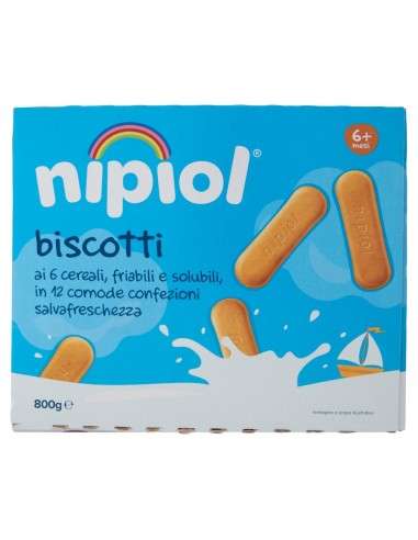 Biscotti ai 6 cereali - snack integrale